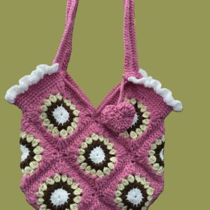 Tote bag rose